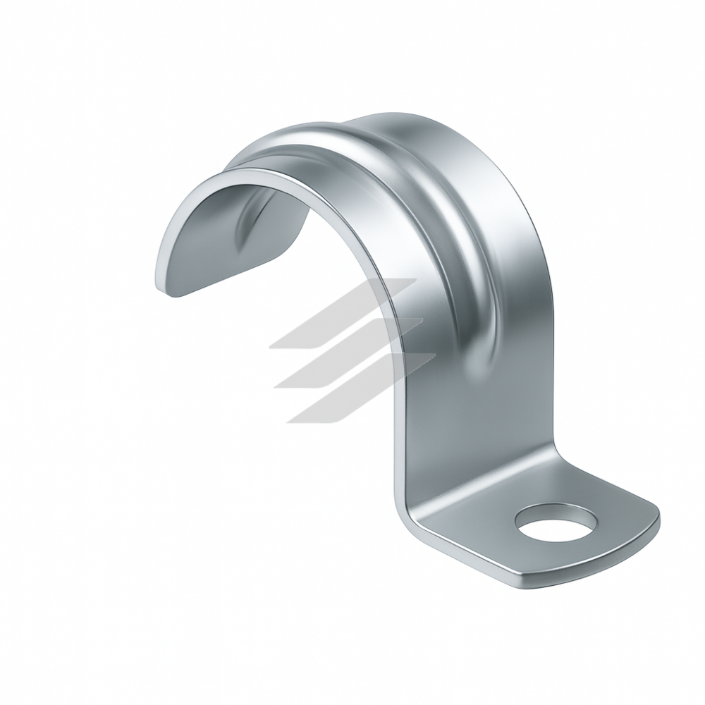 Скоба для кріплення труб та металорукава ø25мм, Stilma